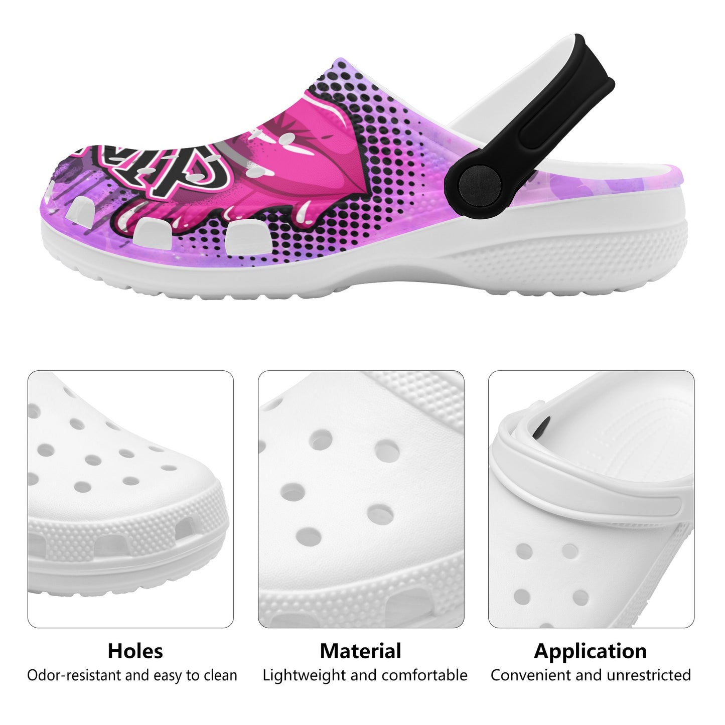 Ladies DripLip Clogs