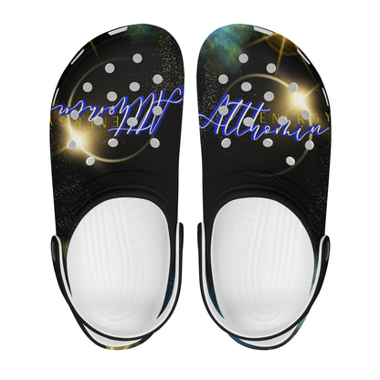 Ladies Galaxy Burst Clogs