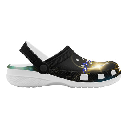 Ladies Galaxy Burst Clogs