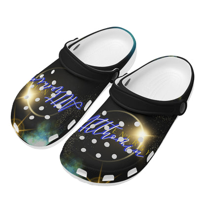 Ladies Galaxy Burst Clogs