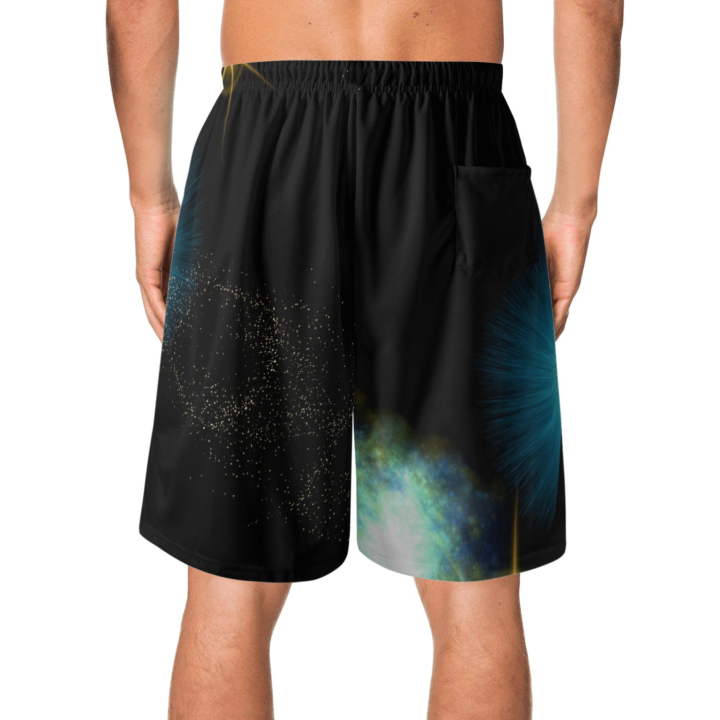 Galaxy Burst Beach Shorts