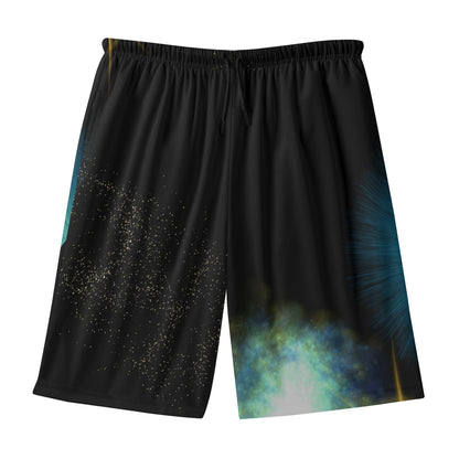 Galaxy Burst Beach Shorts