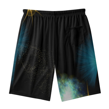 Galaxy Burst Beach Shorts