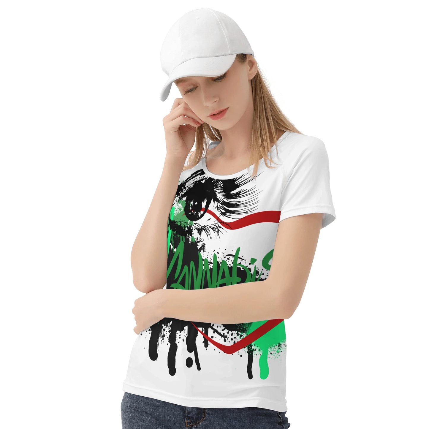 EyeLuv Ladies White Tee