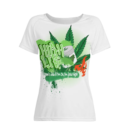 HighLife Ladies White Tee