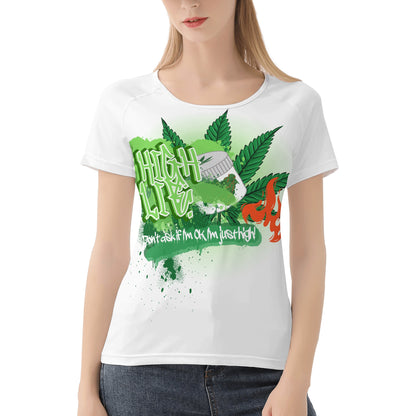 HighLife Ladies White Tee