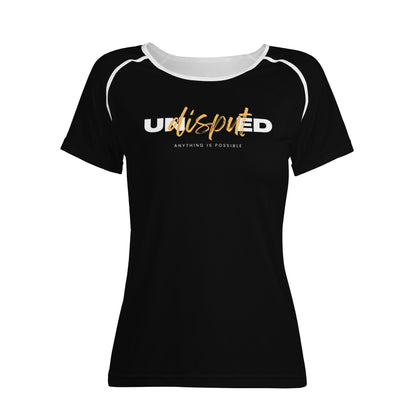 Undisputed Ladies Black Tee