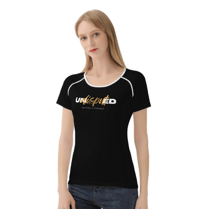 Undisputed Ladies Black Tee