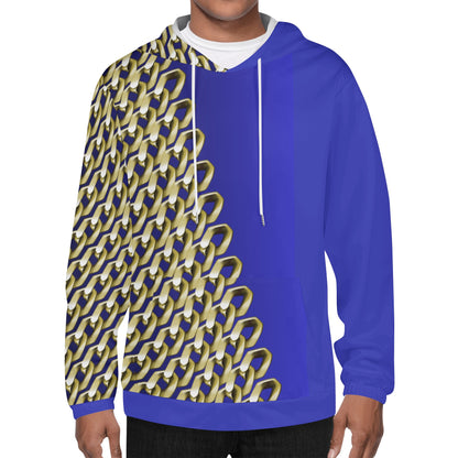 Fellas Chain Print Hooded Sweatshirt