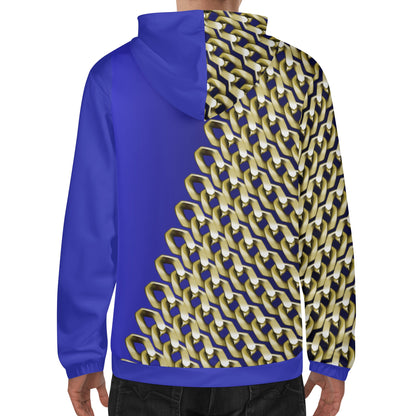 Fellas Chain Print Hooded Sweatshirt