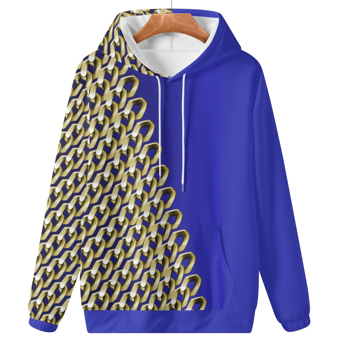 Fellas Chain Print Hooded Sweatshirt