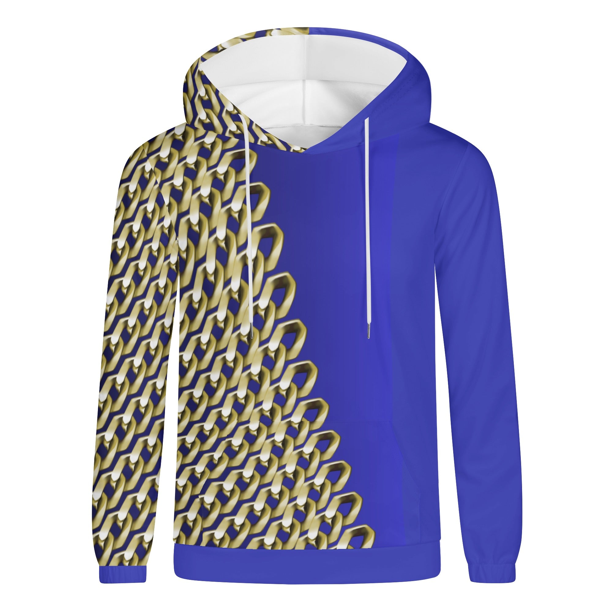 Fellas Chain Print Hooded Sweatshirt