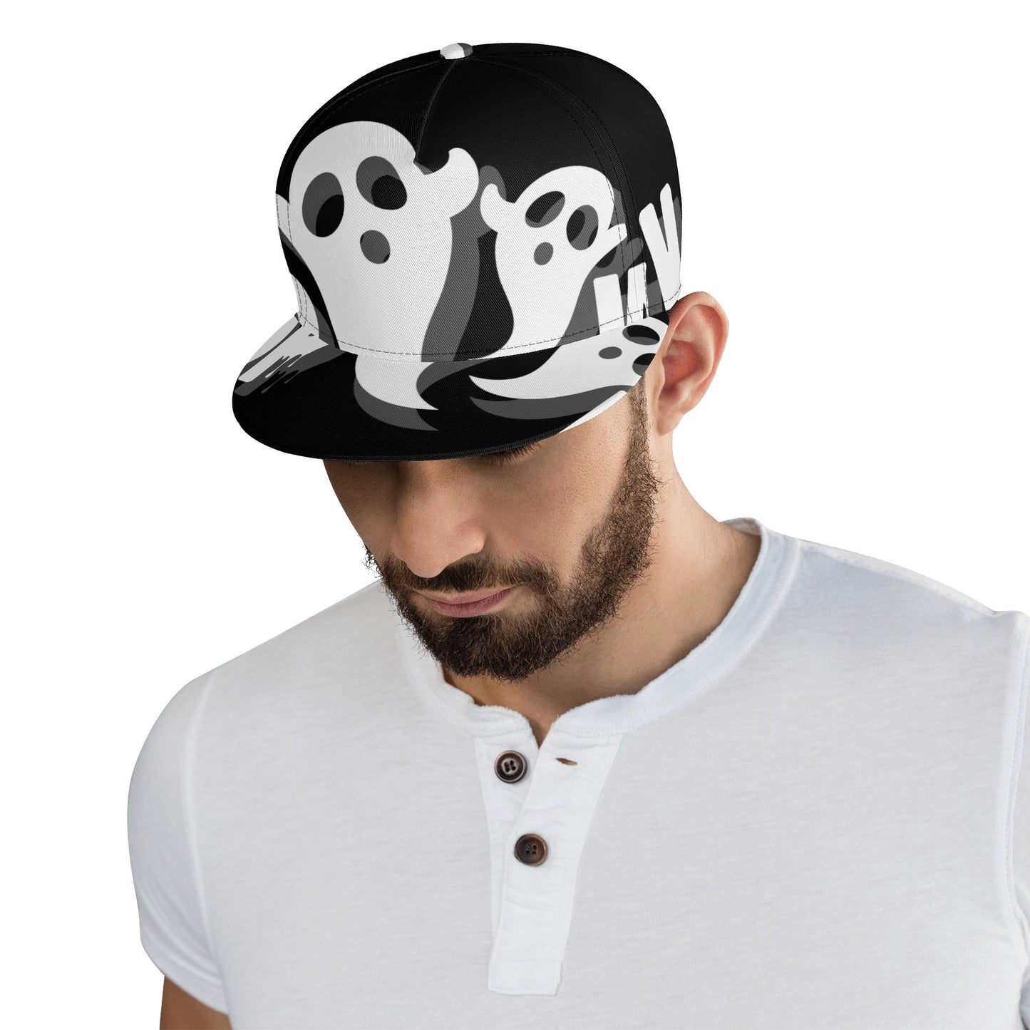 Black Spooky Snapback