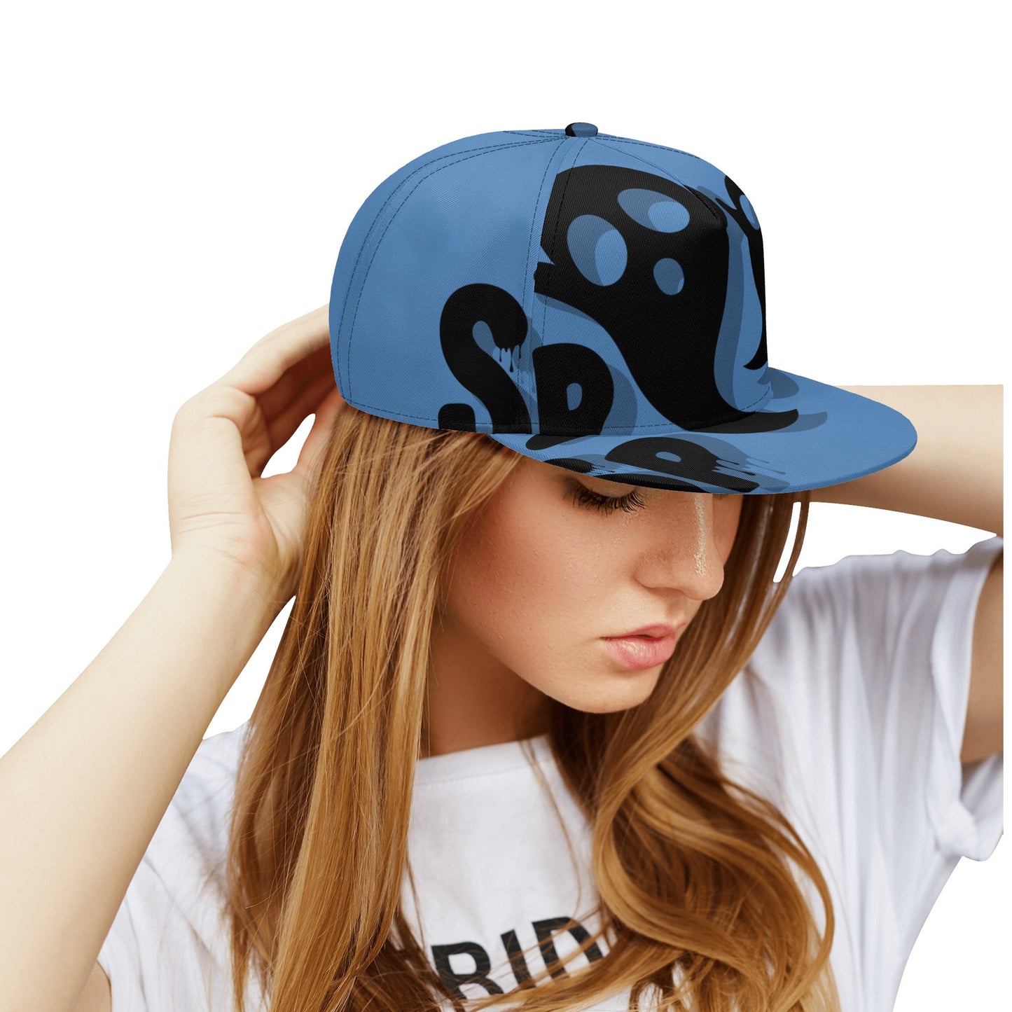 Blue Spooky Snapback