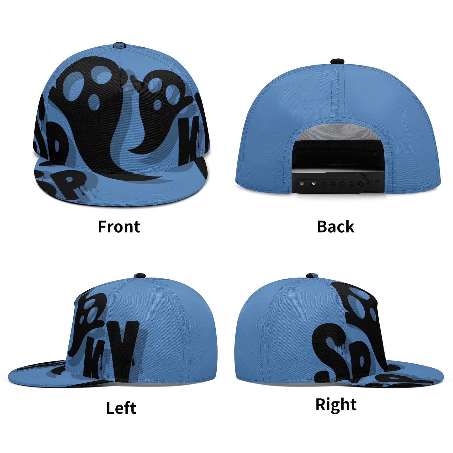 Blue Spooky Snapback