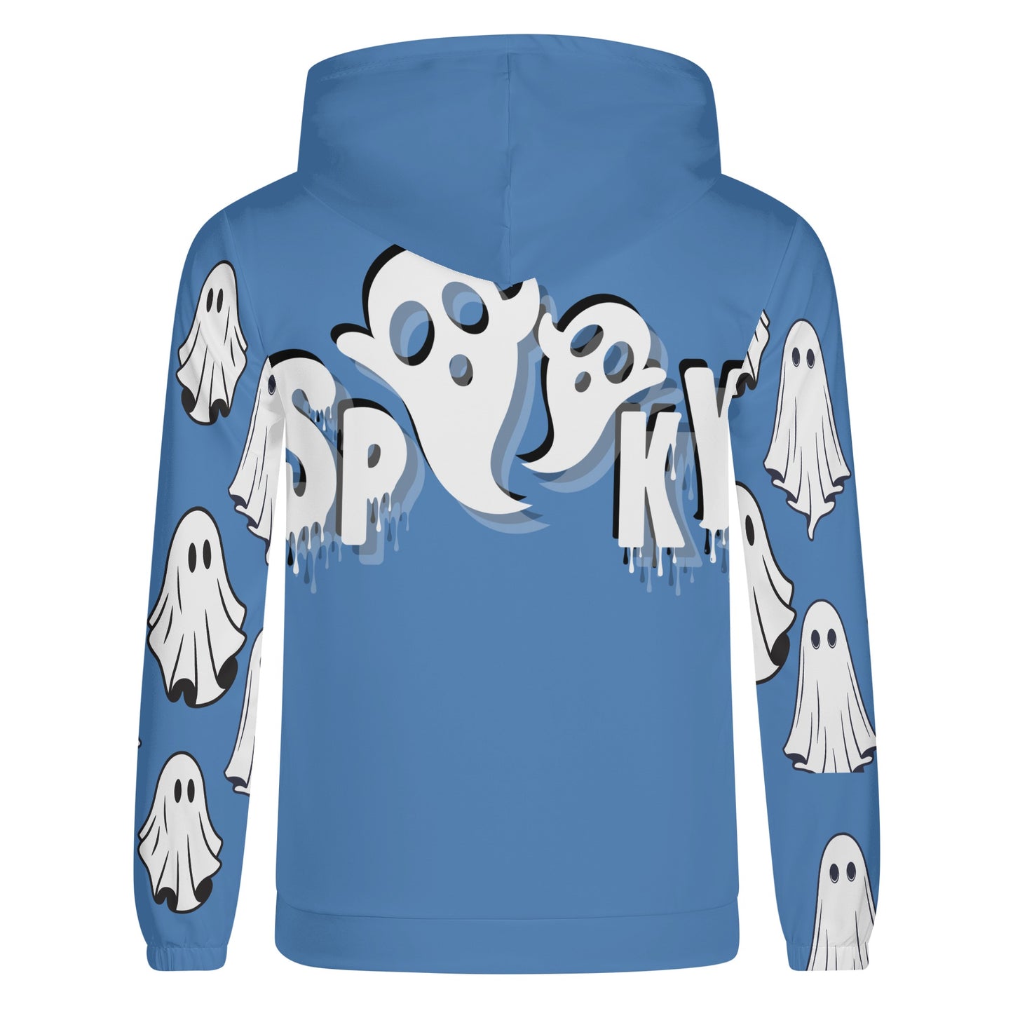 Fellas Blue Spooky Hooded Sweatshirt