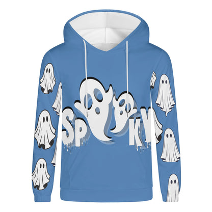 Fellas Blue Spooky Hooded Sweatshirt