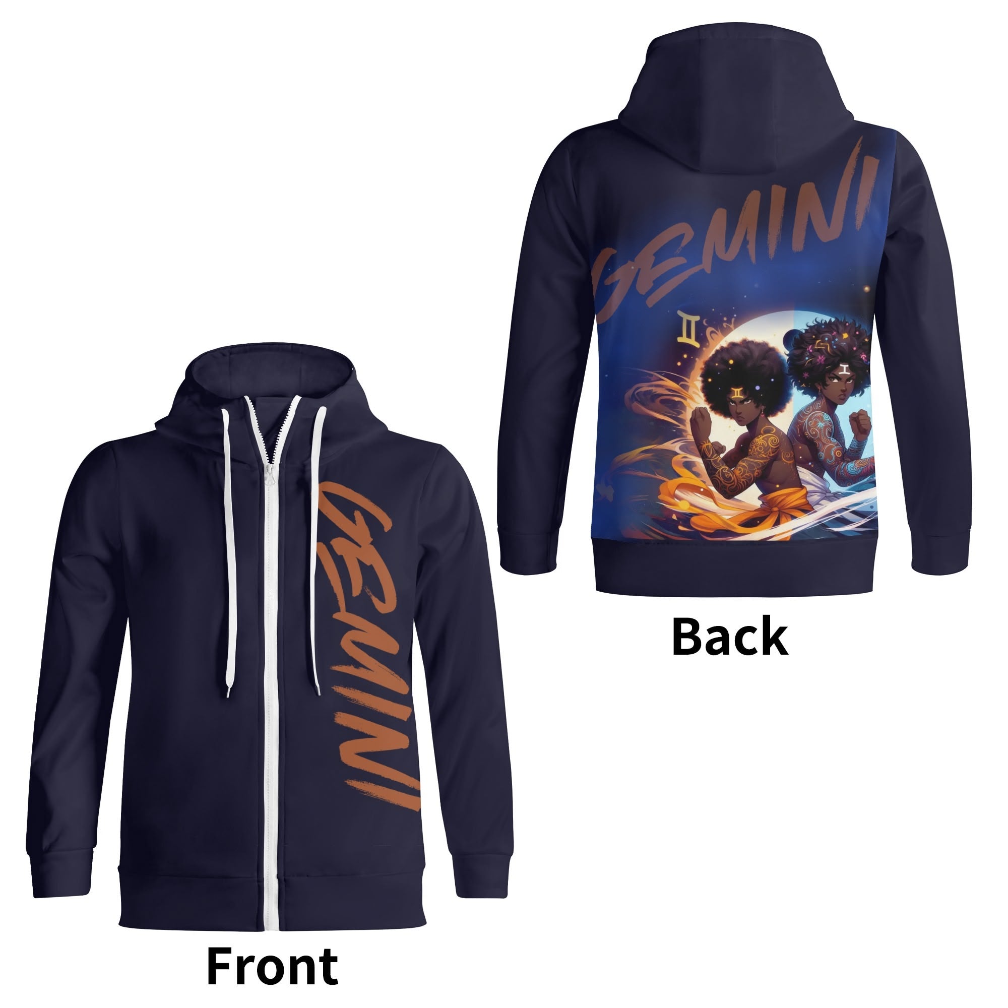 Gemin1 Turtleneck Hoodie