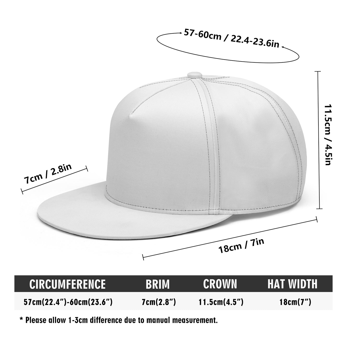 Tpaise White Snapback