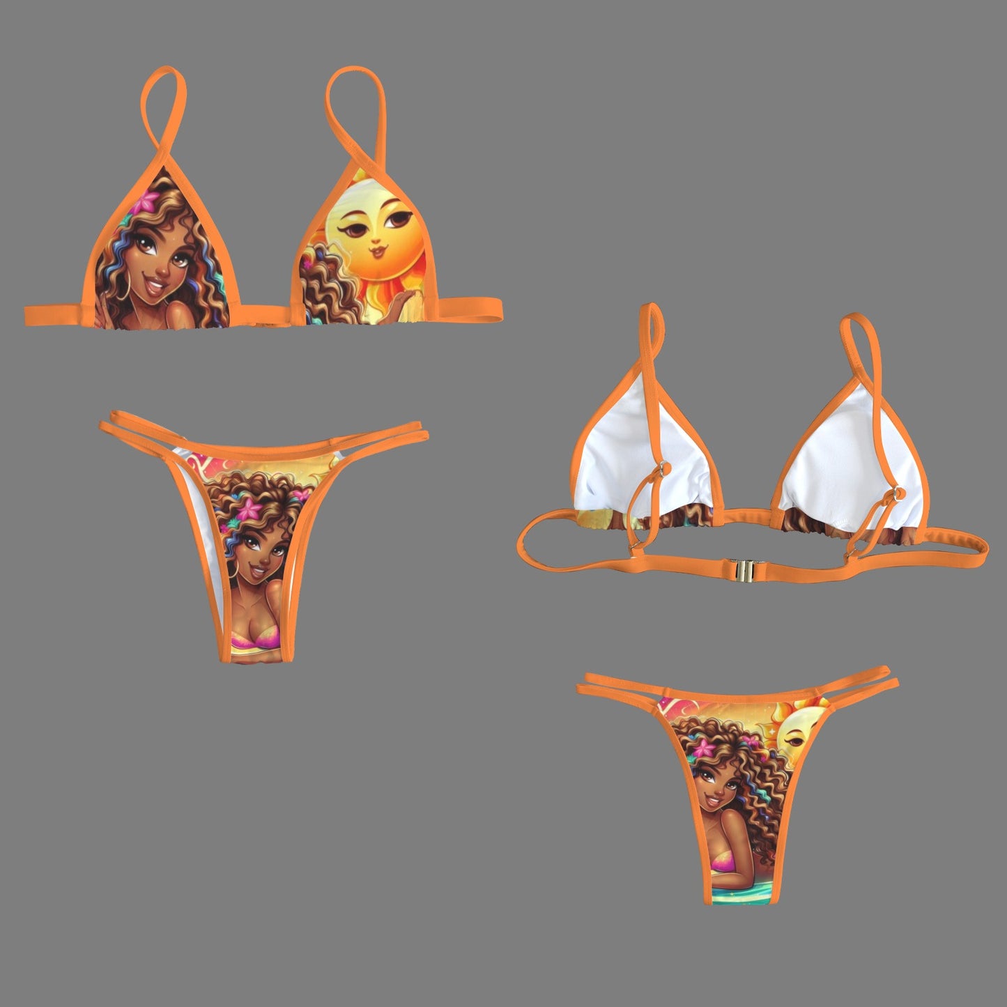 Zodiac Triangle Bikini Set- Sagittariusvibes