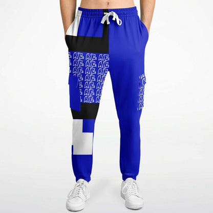 Fellas Royal Blue AE Graffiti Cargo Sweats