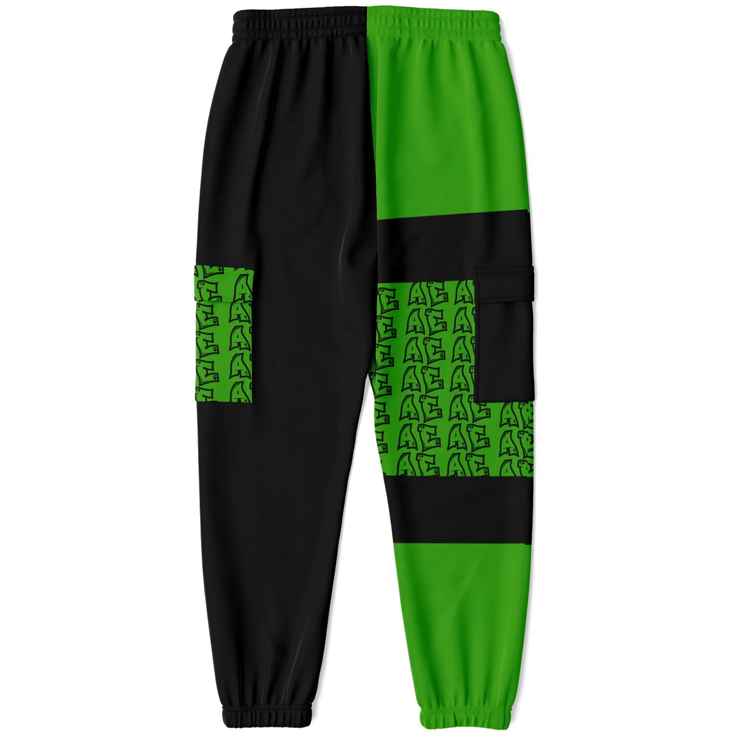 Fellas Green Graffiti Cargo Sweats