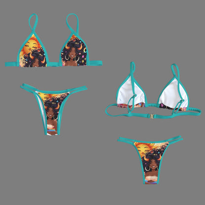 Zodiac Triangle Bikini Set-Taurusvibes