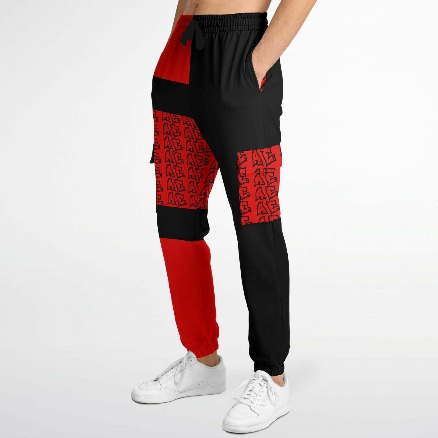 Fellas Red AE Graffiti Cargo Sweats