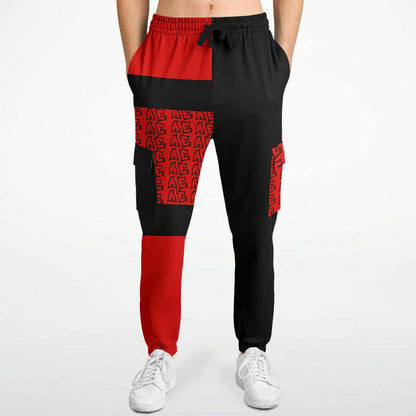 Fellas Red AE Graffiti Cargo Sweats