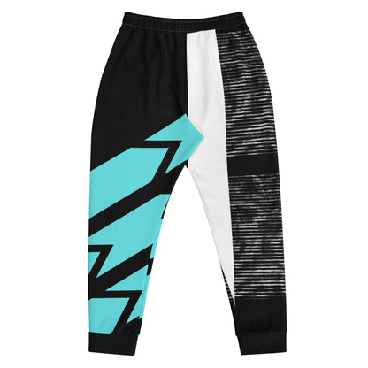 Teal Abstract Joggers