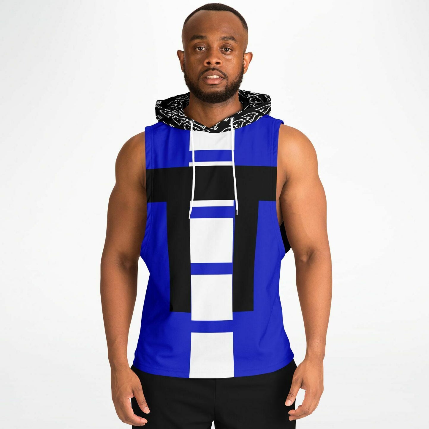 Fellas Royal AE Graffiti Sleeveless Hoodie