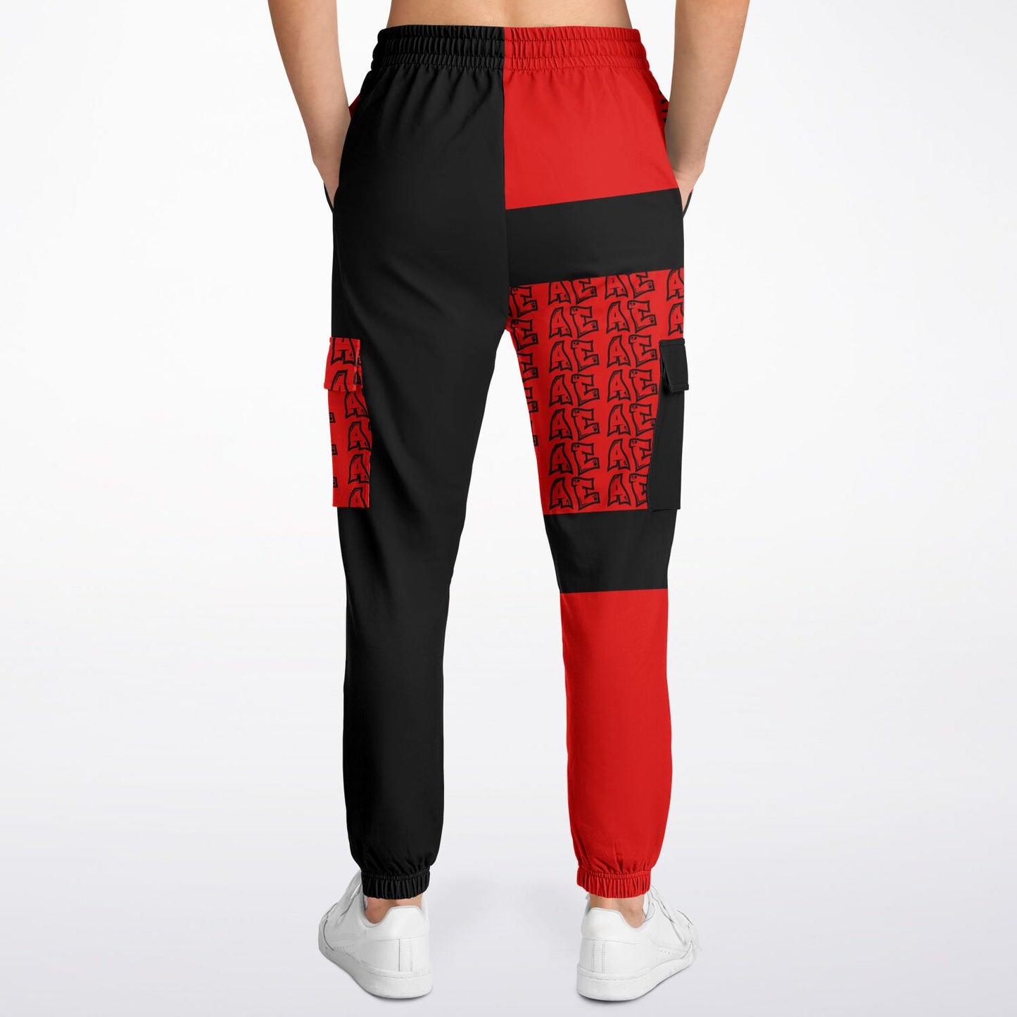 Fellas Red AE Graffiti Cargo Sweats