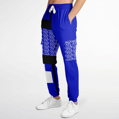 Fellas Royal Blue AE Graffiti Cargo Sweats