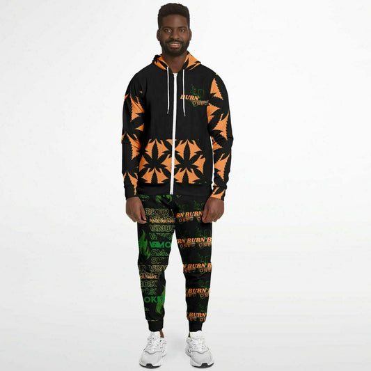 Fellas BurnOne Ziphoodie & Jogger  Set