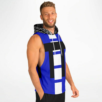 Fellas Royal AE Graffiti Sleeveless Hoodie