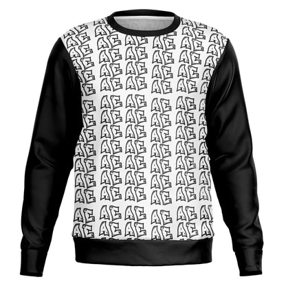 Fellas Black and White Graffiti Sweatshirt