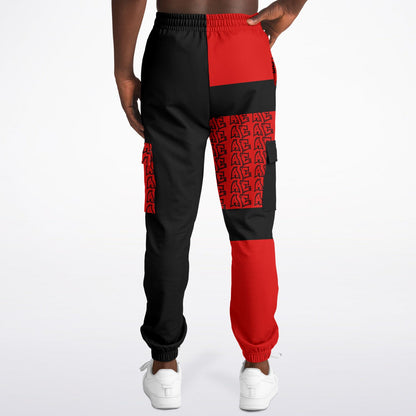 Fellas Red AE Graffiti Cargo Sweats