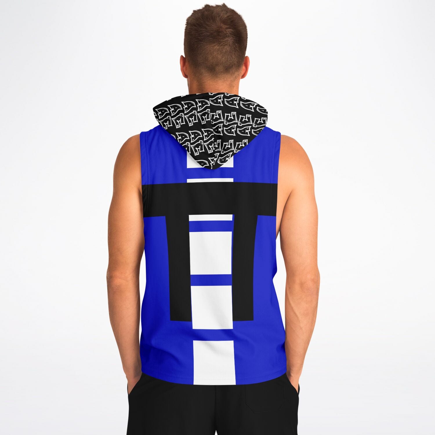 Fellas Royal AE Graffiti Sleeveless Hoodie